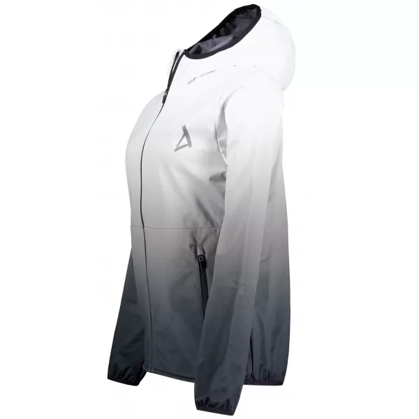  Dámská softshellová bunda premium ALTISPORT VOJ/ALW126JACK01 ČERNOBÍLÁ 