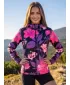 Dámská softshellová bunda premium ALTISPORT VOJ/ALW115JACK01 FIALOVÁ/ČERNÁ