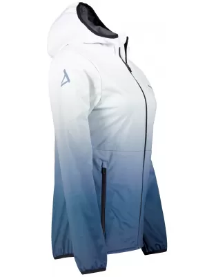 Dámská softshellová bunda premium ALTISPORT VOJ/ALW126JACK01 NÁMOŘNÍ MODRÁ/BÍLÁ