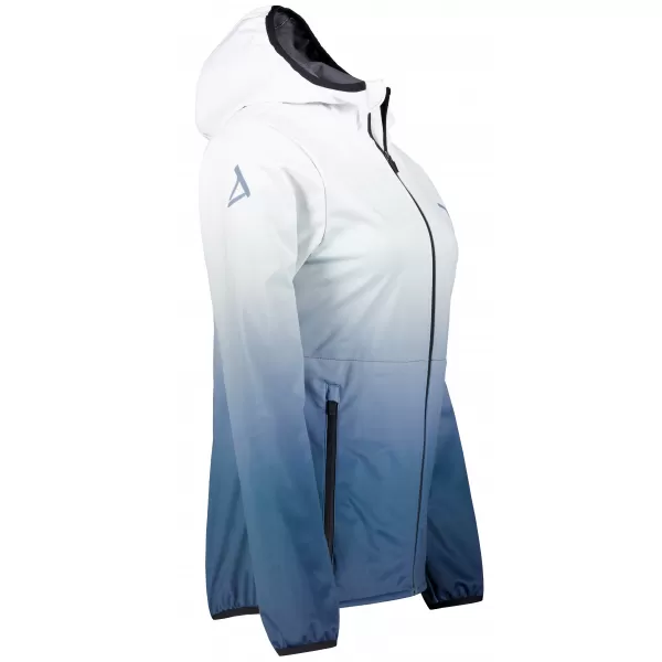  Dámská softshellová bunda premium ALTISPORT VOJ/ALW126JACK01 NÁMOŘNÍ MODRÁ/BÍLÁ 