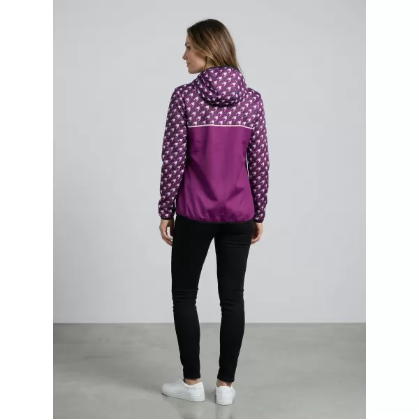  Dámská softshellová bunda premium ALTISPORT VOJ/ALW048JACK01 FIALOVÁ 