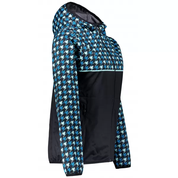  Dámská softshellová bunda premium ALTISPORT VOJ/ALW048JACK01 ČERNOMODRÁ 