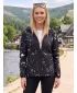 Dámská softshellová bunda premium ALTISPORT VOJ/ALW034JACK01 ČERNÁ