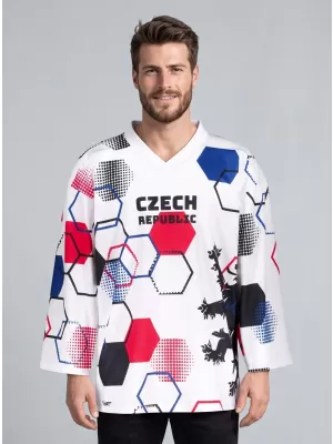 Unisex dres premium ALTISPORT VOJ/ALU036DRES01 HEXA BÍLÁ