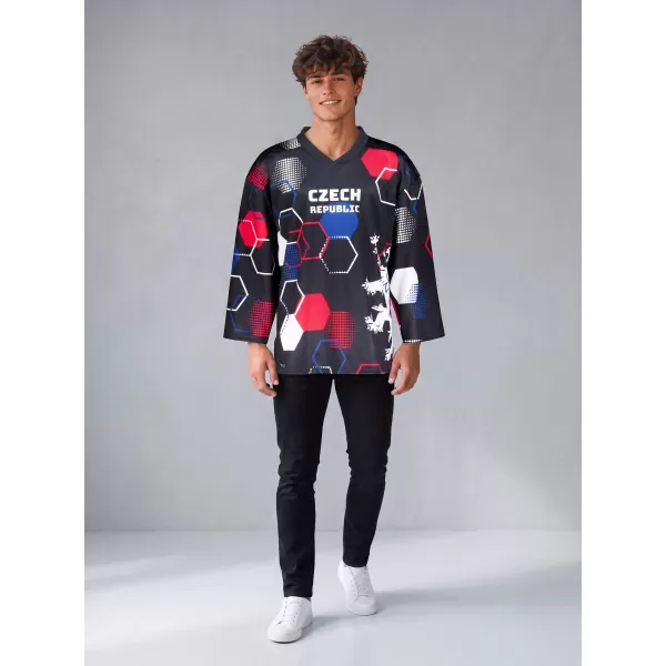  Unisex dres premium ALTISPORT VOJ/ALU036DRES01 HEXA ČERNÁ 