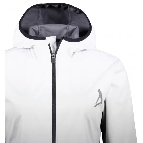  Dámská softshellová bunda premium ALTISPORT VOJ/ALW126JACK01 ČERNOBÍLÁ 