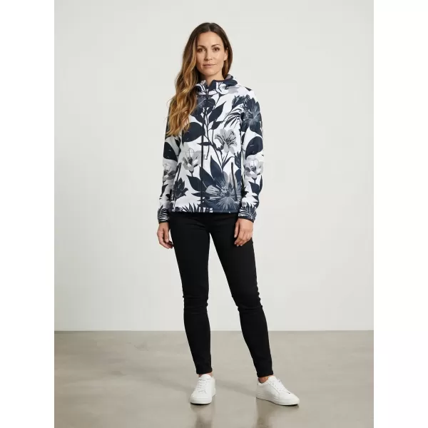 Dámská softshellová bunda premium ALTISPORT VOJ/ALW115JACK01 ČERNÁ/BÍLÁ 