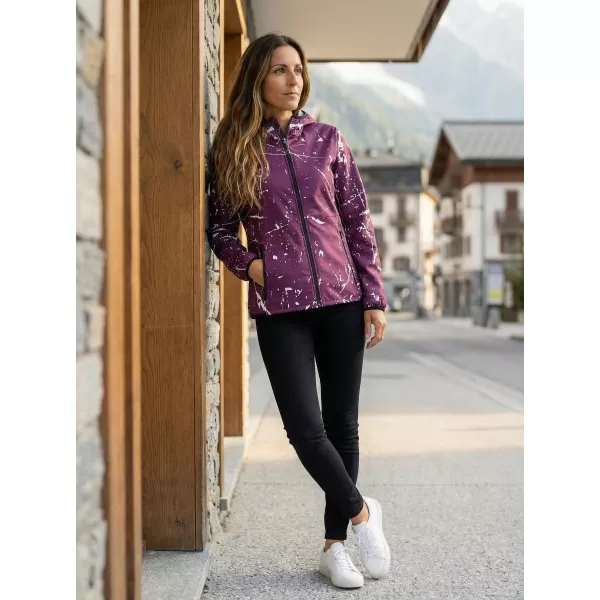  Dámská softshellová bunda premium ALTISPORT VOJ/ALW034JACK01 FUCHSIOVÁ 
