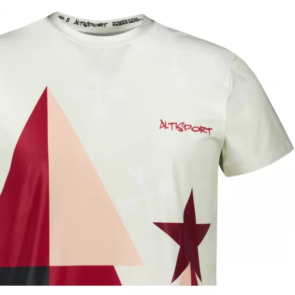 Pánské vánoční triko premium ALTISPORT VOJ/ALMVN11TR06 KRÉMOVÁ 