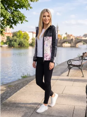 Dámská softshellová bunda premium ALTISPORT VOJ/ALW008JACK01 ČERNÁ