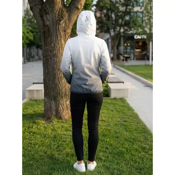  Dámská softshellová bunda premium ALTISPORT VOJ/ALW126JACK01 ČERNOBÍLÁ 