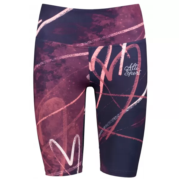  Dámské legíny nad kolena premium (nové velikosti) ALTISPORT VOJ/ALW082LEG06 FIALOVÁ 