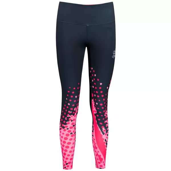  Dámské legíny premium (nové velikosti) ALTISPORT VOJ/ALW109LEG05 RŮŽOVO-ČERNÁ 