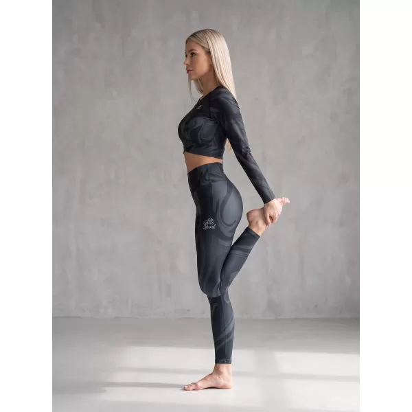  Dámské dlouhé legíny premium (nové velikosti) ALTISPORT VOJ/ALW072LEG05 BLACK 