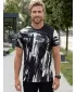 Pánské funkční triko premium ALTISPORT VOJ/ALM010TR01 ČERNÁ/SLONOVÁ KOST