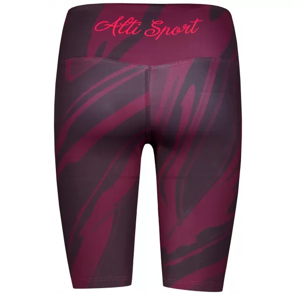  Dámské legíny nad kolena premium (nové velikosti) ALTISPORT VOJ/ALW072LEG06 WINE-RED 