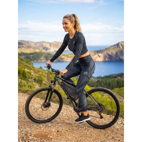  Dámské dlouhé legíny premium (nové velikosti) ALTISPORT VOJ/ALW072LEG05 BLACK 