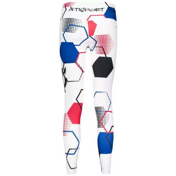  Dámské dlouhé funkční legíny premium (nové velikosti) ALTISPORT VOJ/ALW036LEG05 HEXA BÍLÁ 