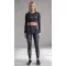 Dámské dlouhé legíny premium (nové velikosti) ALTISPORT VOJ/ALW072LEG05 BLACK