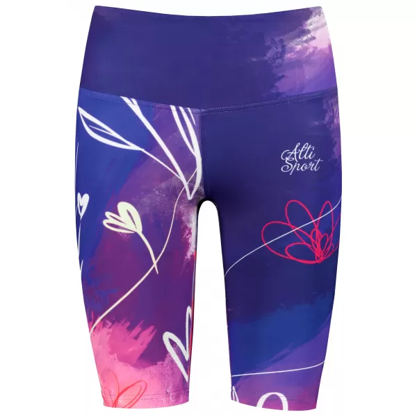  Dámské legíny nad kolena premium (nové velikosti) ALTISPORT VOJ/ALW083LEG06 FIALOVÁ 