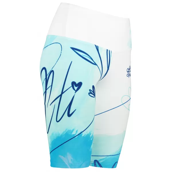  Dámské legíny nad kolena premium (nové velikosti) ALTISPORT VOJ/ALW083LEG06 BÍLOMODRÁ 