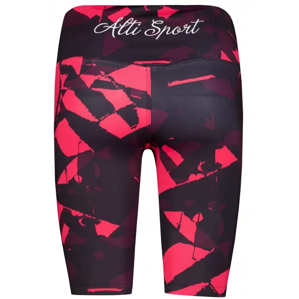  Dámské legíny nad kolena premium (nové velikosti) ALTISPORT VOJ/ALW080LEG06 WINE-RED 