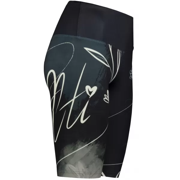  Dámské legíny nad kolena premium (nové velikosti) ALTISPORT VOJ/ALW083LEG06 ČERNOBÍLÁ 