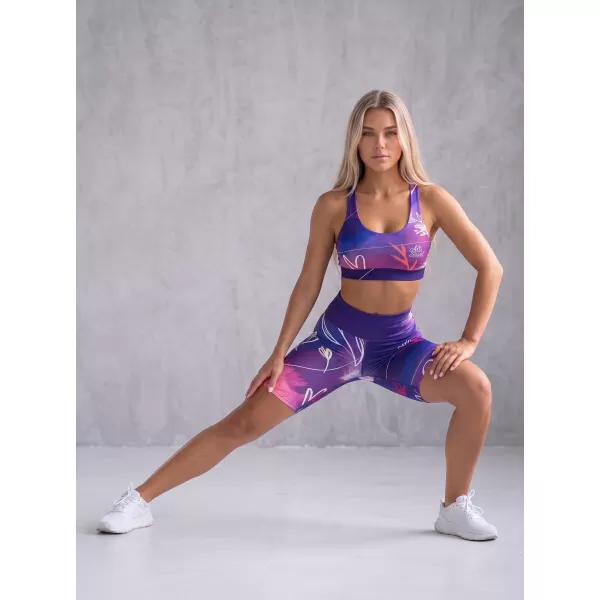  Dámské legíny nad kolena premium (nové velikosti) ALTISPORT VOJ/ALW083LEG06 FIALOVÁ 