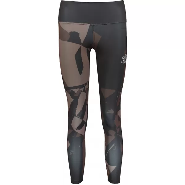  Dámské dlouhé legíny premium (nové velikosti) ALTISPORT VOJ/ALW080LEG05 TMAVĚ HNĚDÁ 
