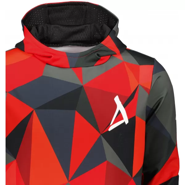  Pánská mikina premium ALTISPORT VOJ/ALM007MI01 ČERVENÁ 