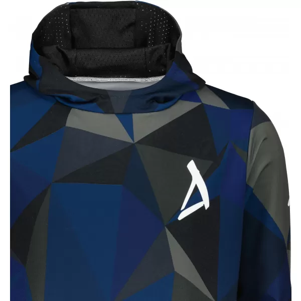  Pánská mikina premium ALTISPORT VOJ/ALM007MI01 TMAVĚ MODRÁ 