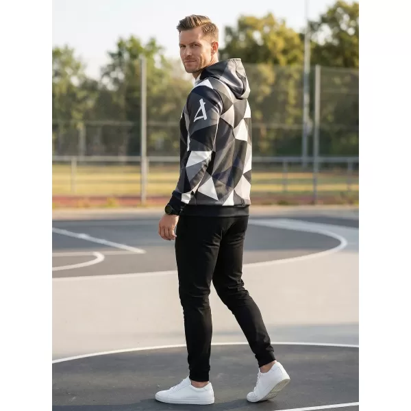  Pánská mikina premium ALTISPORT VOJ/ALM007MI01 ŠEDÁ 