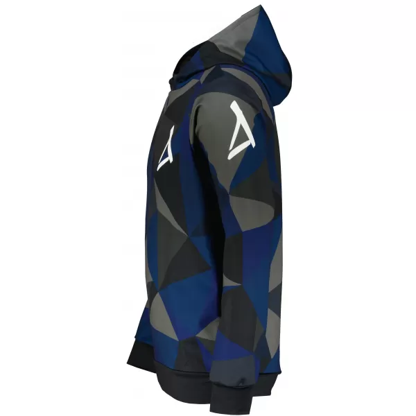  Pánská mikina premium ALTISPORT VOJ/ALM007MI01 TMAVĚ MODRÁ 