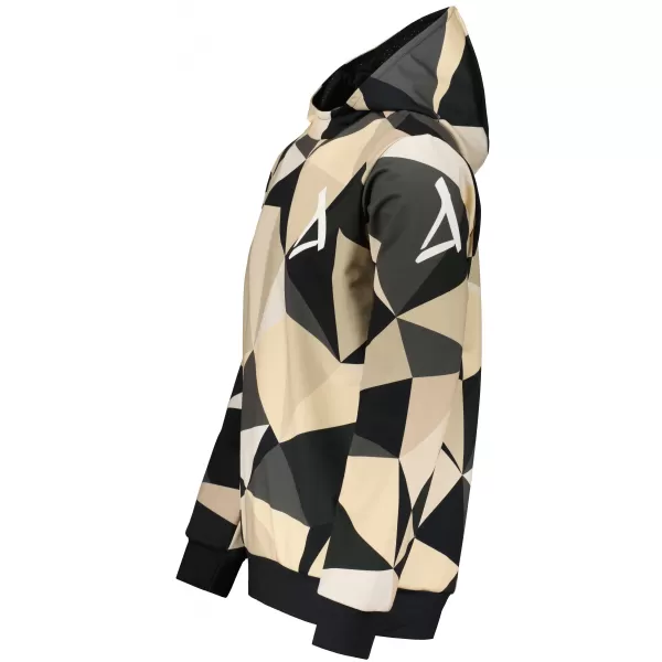  Pánská mikina premium ALTISPORT VOJ/ALM007MI01 HNĚDÁ 