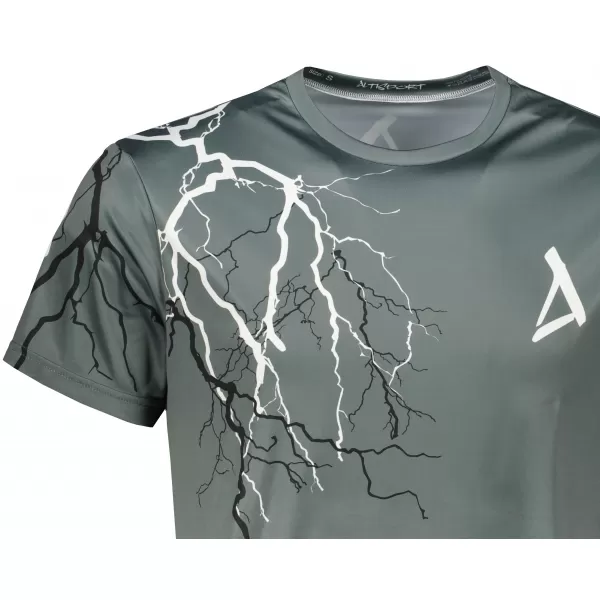  Pánské triko premium ALTISPORT VOJ/ALM004TR01 GRAFITOVÁ 