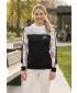Dámská mikina premium ALTISPORT VOJ/ALW008MI01 ČERNÁ