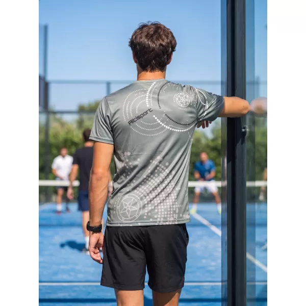  Pánské triko premium ALTISPORT VOJ/ALM003TR01 GRAFITOVÁ 