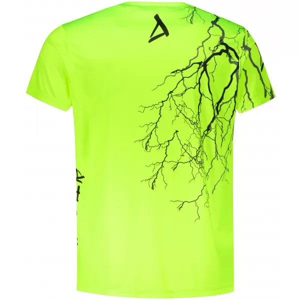  Pánské triko premium ALTISPORT VOJ/ALM004TR01 NEONOVĚ ŽLUTÁ 