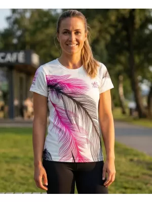 Dámské funkční triko premium ALTISPORT VOJ/ALW001TR01 BÍLÁ