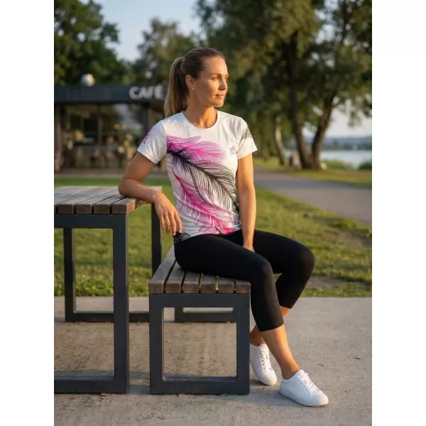  Dámské funkční triko premium ALTISPORT VOJ/ALW001TR01 BÍLÁ 