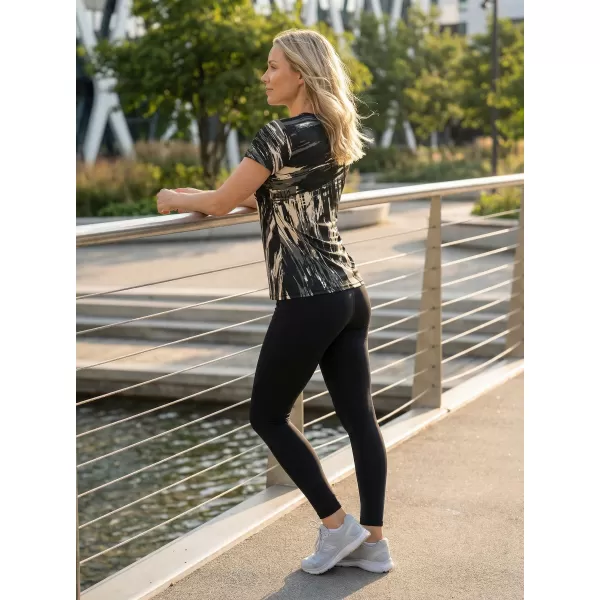  Dámské funkční triko premium ALTISPORT VOJ/ALW010TR01 ČERNOHNĚDÁ 