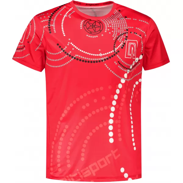  Pánské triko premium ALTISPORT VOJ/ALM003TR01 ČERVENÁ 