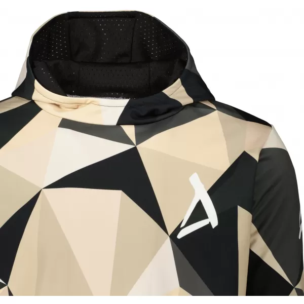  Pánská mikina premium ALTISPORT VOJ/ALM007MI01 HNĚDÁ 