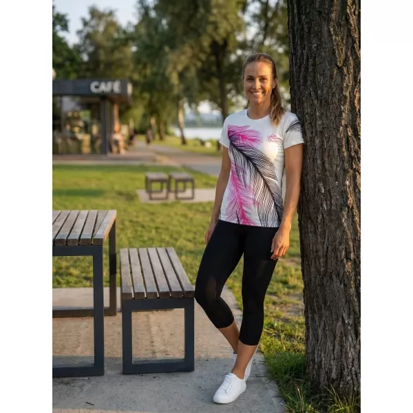  Dámské funkční triko premium ALTISPORT VOJ/ALW001TR01 BÍLÁ 