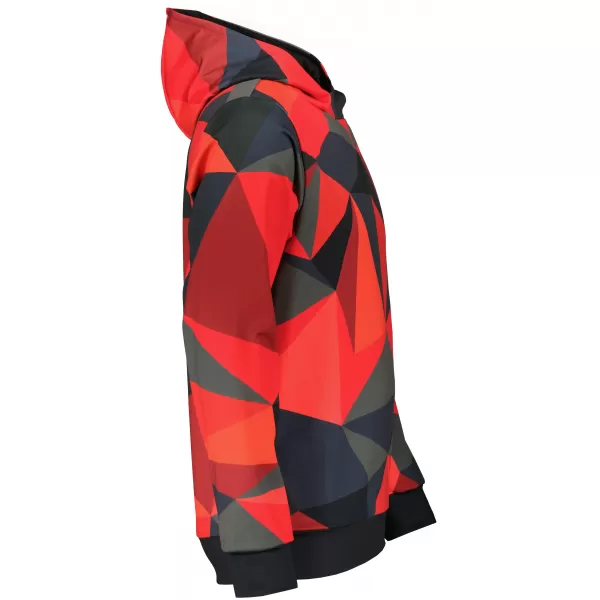  Pánská mikina premium ALTISPORT VOJ/ALM007MI01 ČERVENÁ 