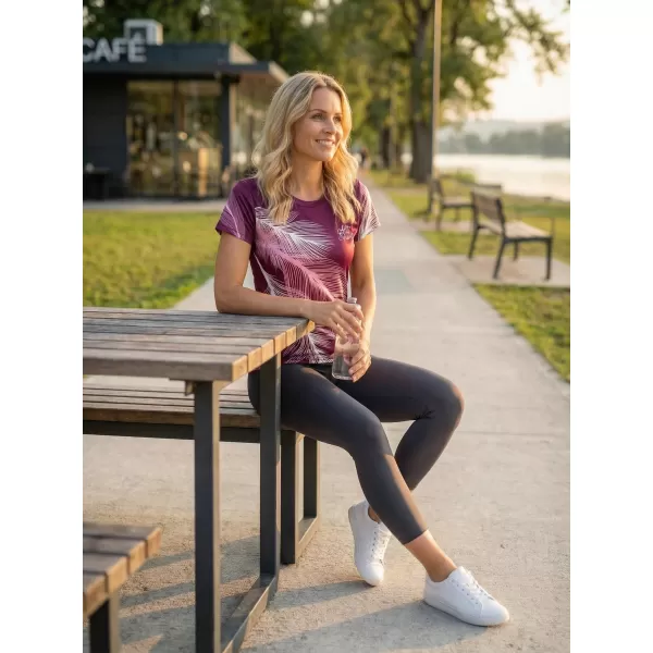  Dámské funkční triko premium ALTISPORT VOJ/ALW001TR01 FUCHSIOVÁ 