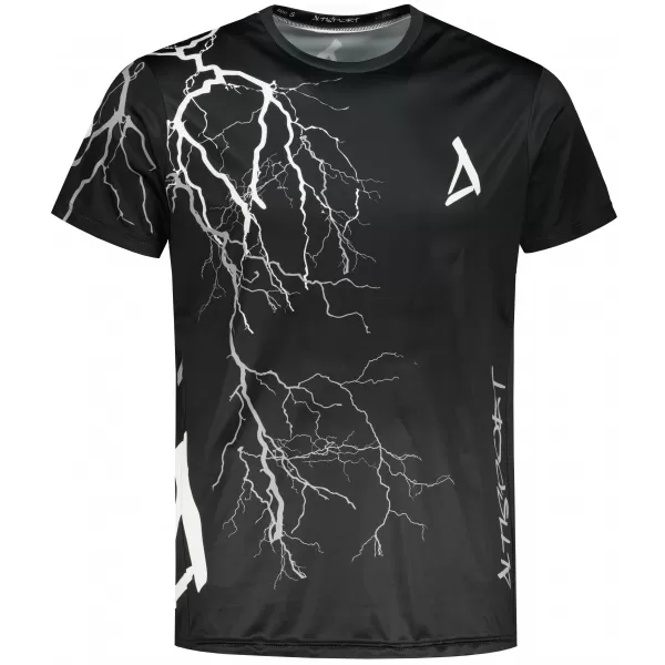  Pánské triko premium ALTISPORT VOJ/ALM004TR01 ČERNOBÍLÁ 