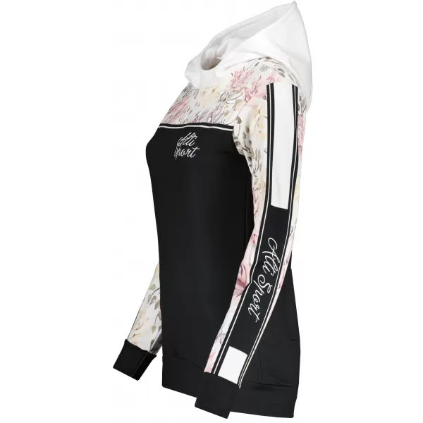  Dámská mikina premium ALTISPORT VOJ/ALW008MI01 ČERNÁ 