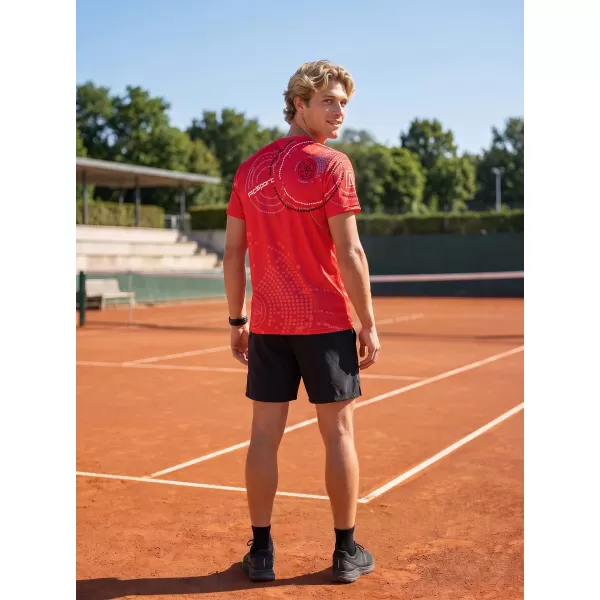  Pánské triko premium ALTISPORT VOJ/ALM003TR01 ČERVENÁ 
