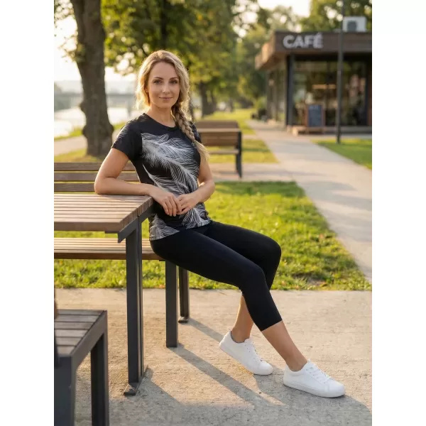  Dámské funkční triko premium ALTISPORT VOJ/ALW001TR01 ČERNOŠEDÁ 